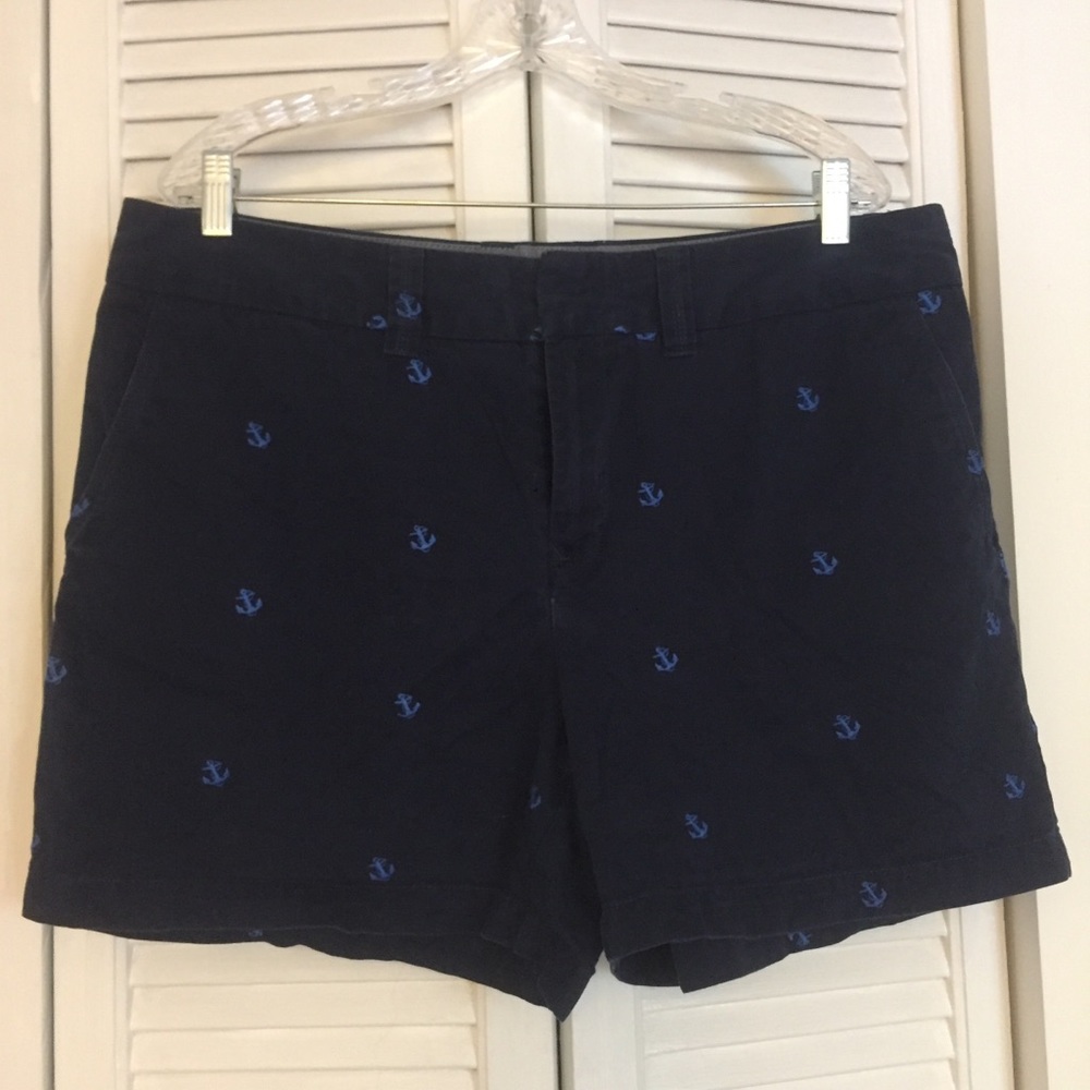 Tommy Hilfiger Navy/Blue Anchor Short Size 14